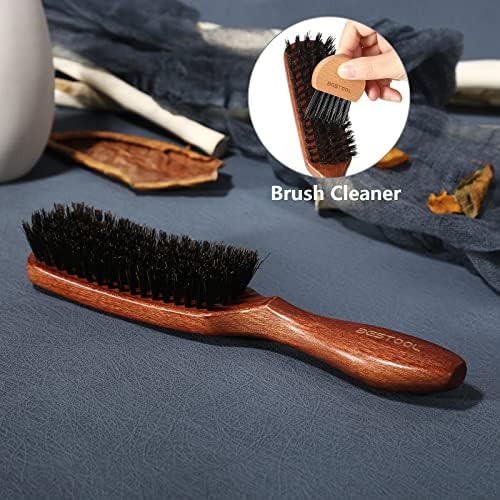 BESTOOL Hair Brush, Boar Bristle for Women Men, Detangling & Styling, Natural Bristles for Thin, Fine Hair - Image 6
