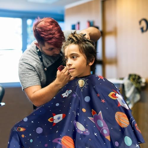 FEBSNOW Kids Haircut Cape, Professional Barber Cape for Children - Image 6