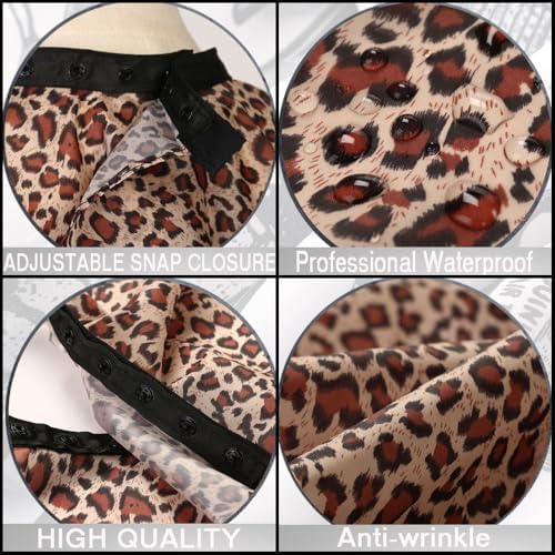 Professional Hair Cutting Cape with Neck Duster Brush, Salon Barber Cape, Hairdressing Accessories - Image 5