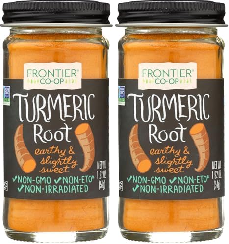 Frontier, Turmeric Root Ground, 1.92 Ounce (Pack of 2) by FrontierCo-op