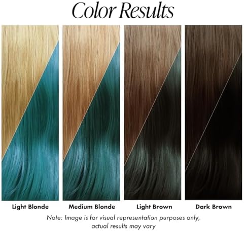 Adore Semi Permanent Hair Color, 168 Emerald, 4 Fl Oz - Image 3