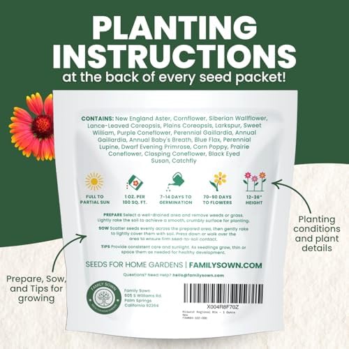 Midwest Regional Mix – 14,000 Seeds for Planting – 2026 Season – 1 Ounce Pouch - Image 4
