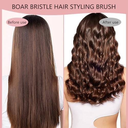 Curl Defining Brush, Curl Hair Brushes, Curl Define Styling Brush, For Combing and Shaping Curls in All Hairstyles to Reduce Pulling Travel Size - Image 4