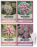 Gardeners Basics Milkweed Seeds for Monarch Butterflies, 4 Native Varieties by GardenersBasics
