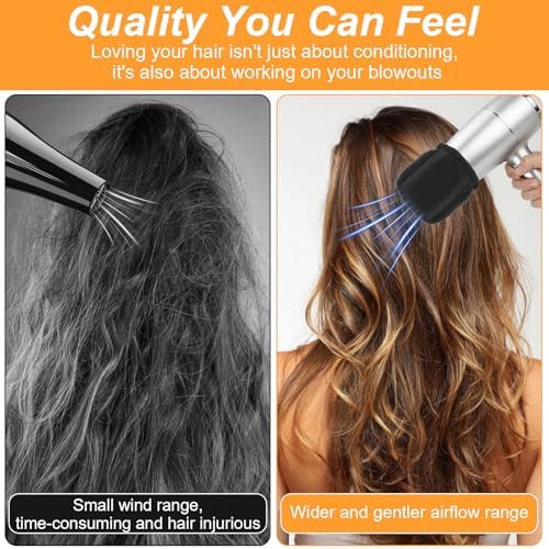 Sibba 2 PCS Sock Diffuser, Portable Travel Hair Dryer Sock Attachment - Image 6