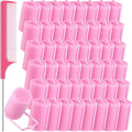 Syhood 48 Pcs Foam Hair Rollers, Sponge Rollers Bulk, Pink, 1.57 inch by Syhood