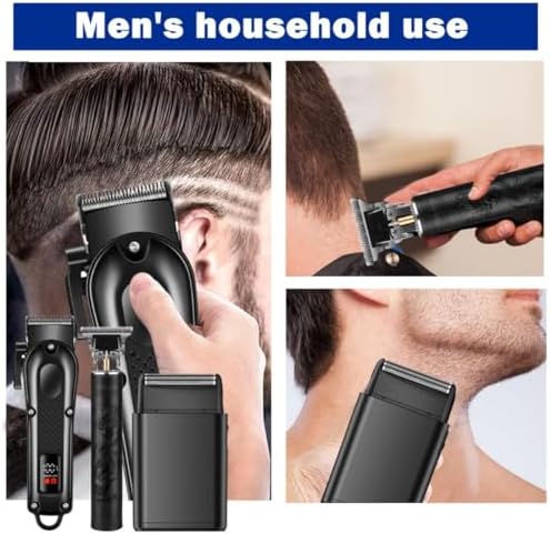 Hair Clippers for Men, Cordless Hair Cutting Kit with Trimmer Shaver - Image 4