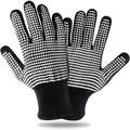 Teenitor 2 Pcs Heat Resistant Gloves With Silicone Bumps, Heat Resistant Gloves For Sublimation, Heat Protection For Hair Styling White by PERFECTYOURBEAUTY