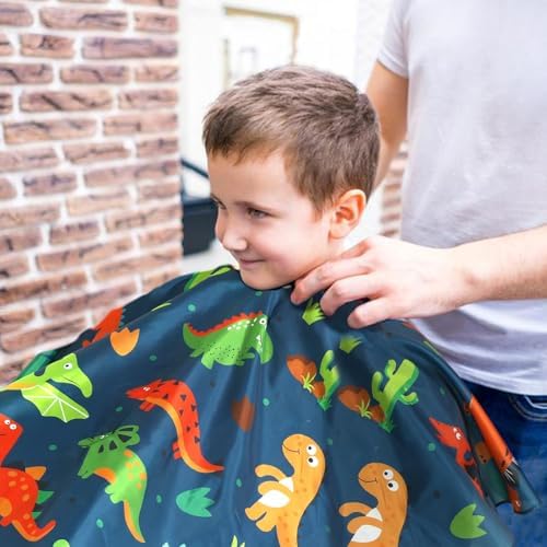 FEBSNOW Kids Haircut Cape, Professional Barber Cape for Children - Image 6