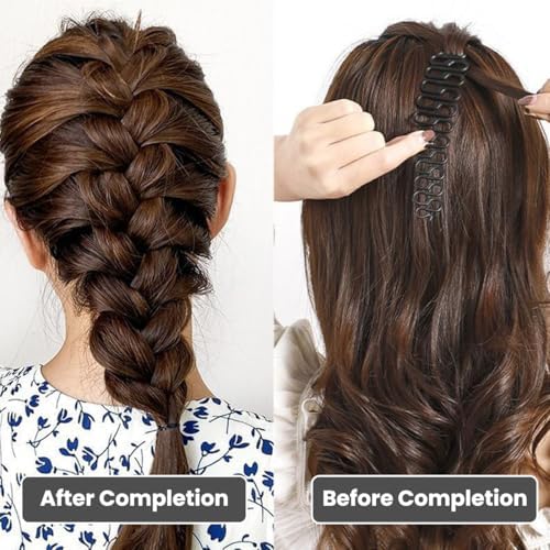 3PCS Black Hair Braiding Tool Women Hair Styling Clip French Hair Braid Hair Knitting Tool Hair Twist Styling Accessories - Image 6