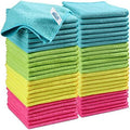 HOMEXCEL 50PK Microfiber Cleaning Cloth, Cleaning Rag for Home, 11.5x11.5in by HOMEXCEL