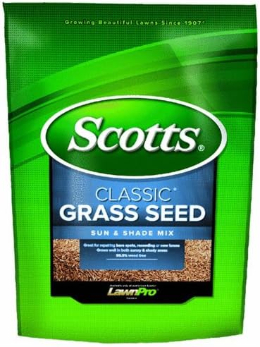 Scotts Company 17185 Classic Sun and Shade Mix Grass Seed, 7-Pound by Unknown