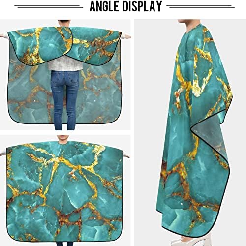 Barber Capes Polyester Hair Cutting Salon Cape with Snaps Beard Bib Hairdresser Gown Stylist Cape For Men Women - Image 6