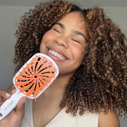 FHI Heat UNbrush Plus Ultra-Light Detangling Brush for Fine & Fragile Hair - Image 5