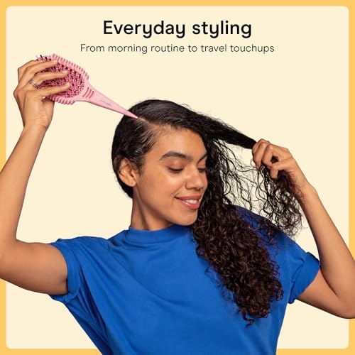 Conair Detangling Hair Brush, Tight Curls & Long Hair, Mixed Bristles - Image 6
