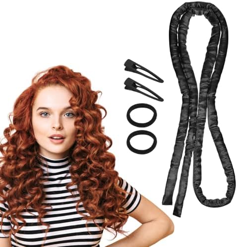 Heatless Curling Rod Headband, Heatless Hair Curler Overnight by Unknown