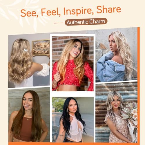 Full Shine Genius Weft Hair Extensions Human Hair Sew In Extensions Color Platinum Blonde Hair Extensions Sew In Remy Hair For Women 20 Inch 25G - Image 6