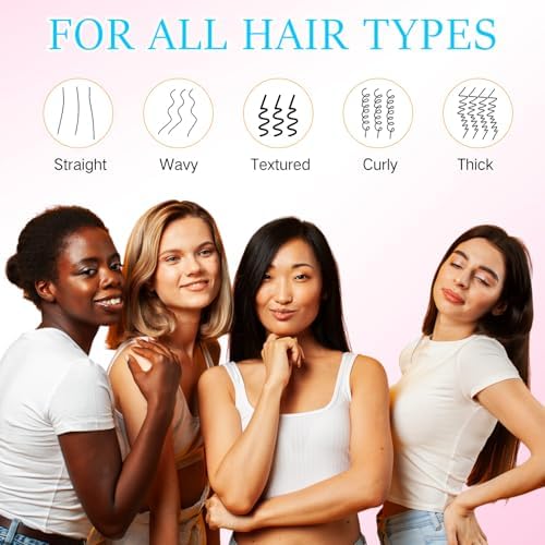 Nuenen 6 Pcs Wet Detangling Hair Brush, Dry Soft Bristle, Fresh Color - Image 4