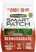 Pennington Smart Patch Bermuda Grass Seed, 10 lb, Bare Spot Repair with Mulch and Fertilizer by Pennington