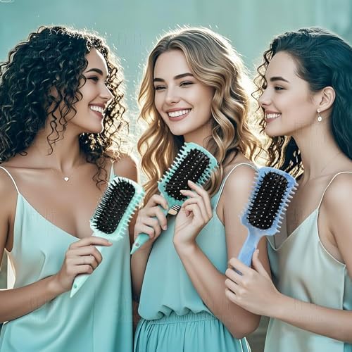 Curl Defining Brush, Curly Hair Brush Products for Effortlessly Detangling Shaping and Styling Women's Men's Curls on All Wet or Dry Hair Types, Reduces Frizz - Image 7