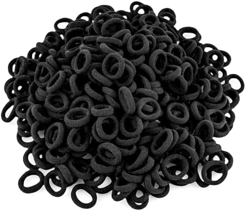 TVINLIK 400 PCS Baby Hair Ties – No Damage Elastic Ponytail Holders by Unknown