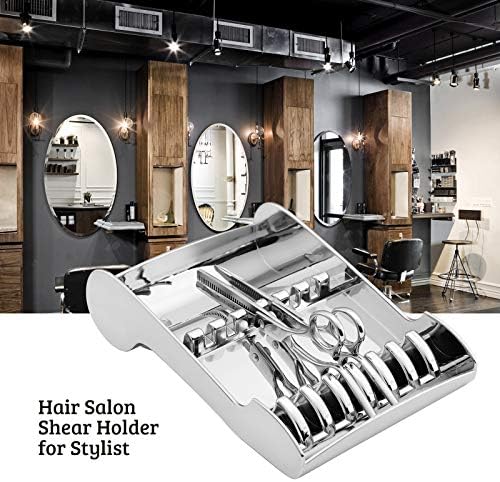 Salon Scissors Holder Rack，Segbeauty Hair Salon Shear Holder for Stylist, Professional Barber Shop Hair Cutting Scissors Organizer for Hairdressers, Scissors Storage Tray Barber Shear Accessory - Image 2