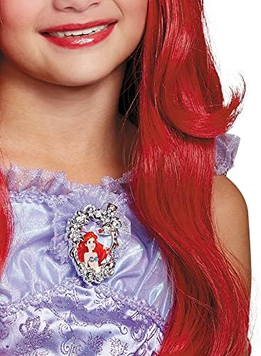 Disguise Disney Princess Ariel Wig, Official Disney Princess Accessory for Girls - Image 4