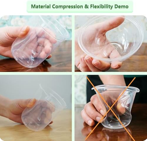 15 Set Nursery Pots with Humidity Dome, Clear Nursery Pots with Drainage, Self Watering Small Plant Pots, Seedling Pots for Plants, Seed Starter Pots for Planting Vegetables Fruit (Thick) - Image 7
