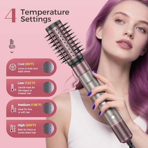 Vincofy 7 in1 Hair Styler Dryer Brush Set,1500W Hair Styler with Travel Bag - Image 4