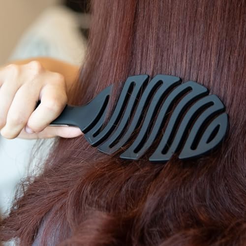 FRAMAR Vented Hair Brush For Women, Flex Brush, Wet Hair Brush Detangler - Image 3