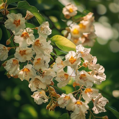 2 Northern Catalpa Trees - 10-16" Tall Live Plants - 4" Pots - Image 4