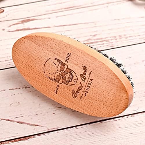 Soft Boar Bristle Beard Brush for Men - Image 7