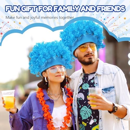 Crazy Wig Hairy Headband Hat - Image 6