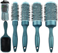 Round Brush Set for Blow Out Professional Hair brushes for Women Hair salon by gulrear