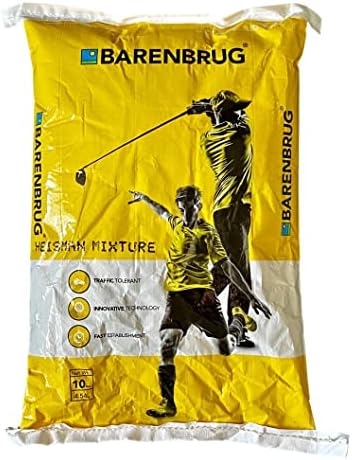 Jacklin Seed by Barenbrug - Heisman Mix | 85% Kentucky Bluegrass, 15% Perennial Ryegrass | Certified Grass Seed (10 lbs (4,000 sq ft)) by Pendelton+Turf+Supply