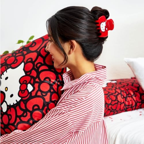 Kitsch x Hello Kitty Puffy Large Hair Clips for Women - Red, 1pc - Image 6