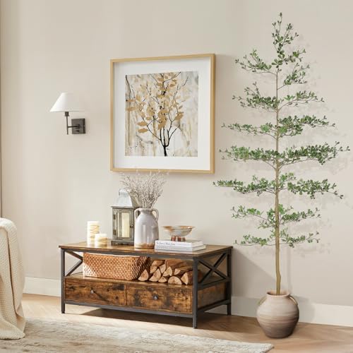 LYERSE Black Olive Tree Artificial 8ft with Natural Trunk, Realistic Leaves - Image 5