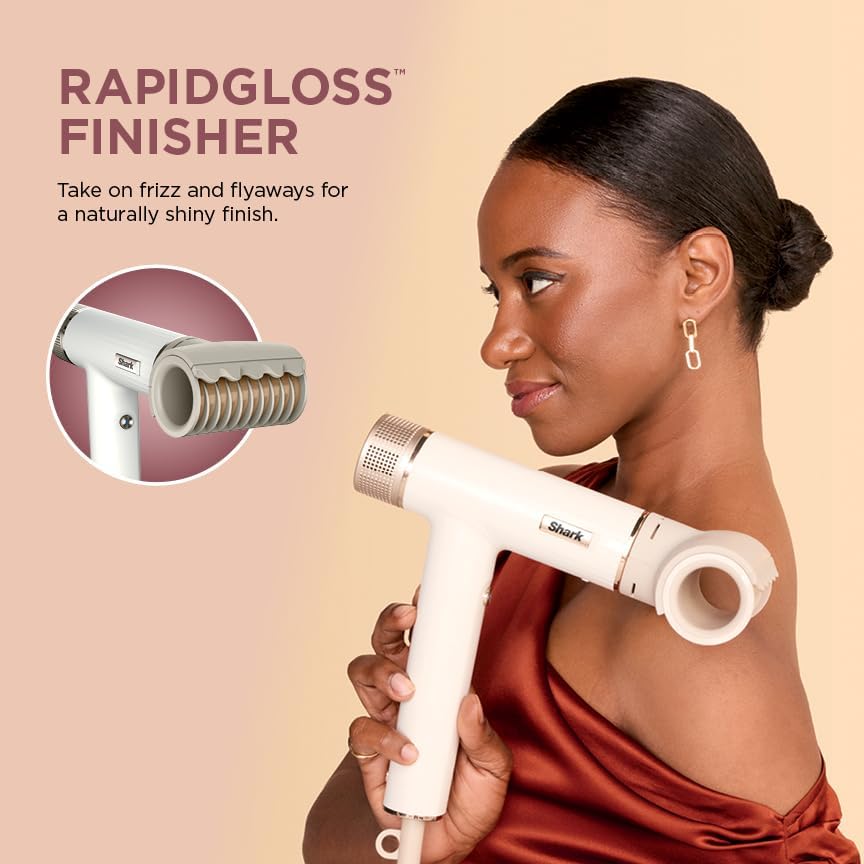Shark SpeedStyle Hair Dryer, 3 Styling Tools, Curly to Coily Hair, HD332 - Image 5