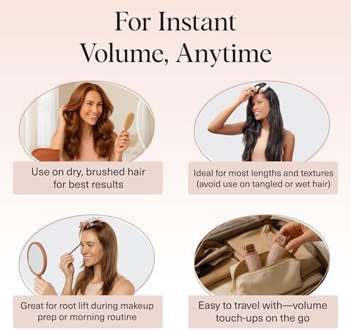 Kitsch Ceramic Volumizing Hair Clips For Styling for Women - 2pc Terracotta - Image 6