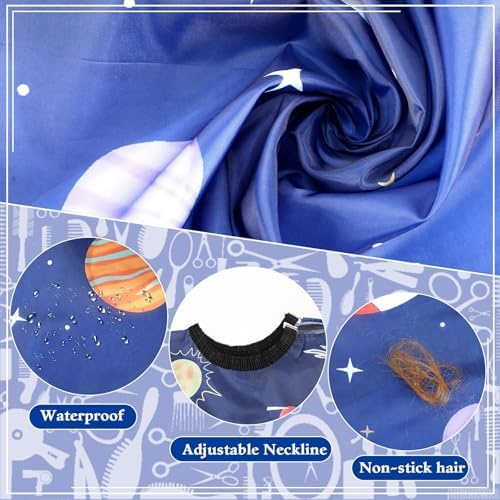 FEBSNOW Kids Haircut Cape, Professional Barber Cape for Children - Image 4
