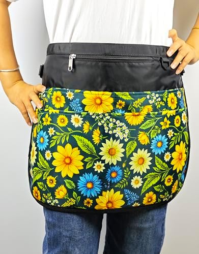 Waterproof and Bleach-proof Hair Stylist Apron with 7 Pockets for Men Women - Image 4