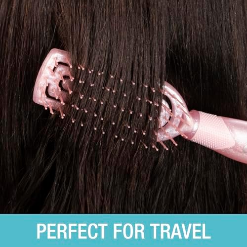 Conair Hair Brush Set, Scalp Care Detangling, 2-Pack, Pink - Image 5