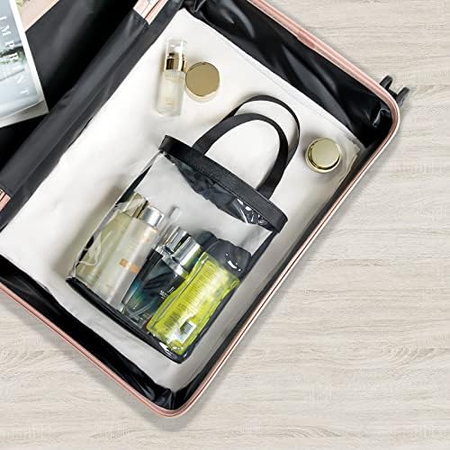 Clear Toiletry Bag, Travel Toiletry Bag for Women Clear Travel Bag 2PCS - Image 5