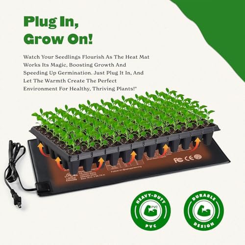 Seed Starting Bundle - Heat Mat & LED Grow Light - Image 5