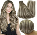 Full Shine Sew In Weft Hair Extensions Human Hair for Women 14 Inch 100g by FullShine