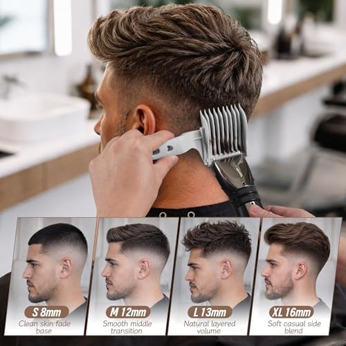 4-in-1 Detachable Fade Comb Set - Image 3