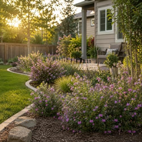 Mexican Heather Purple | 10 Live Plants | Cuphea Hyssopifolia | Drought Tolerant, Evergreen Shrub, Low Maintenance, Flowering Blooms, Full Sun, Ground Cover, Year Round Interest, Outdoor Garden - Image 4