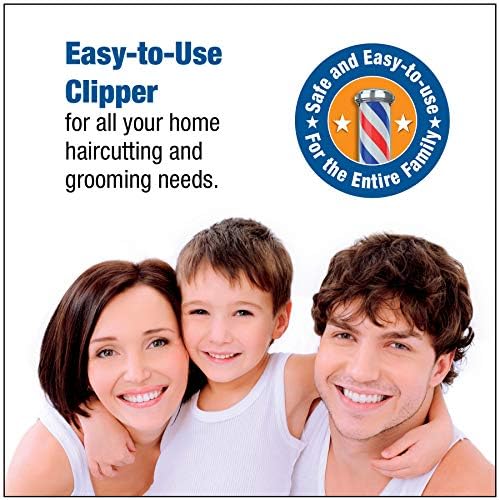ConairMAN Simple Cut,Hair Clippers for Men,10-piece Home Hair Cutting Kit,(Pack of 4) - Image 6