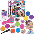 Hair Braiding Kit for Girls 8-12, FunKidz Handheld Hair Temporary Coloring Clamp with Hair Chalk for Kids Washable Hair Makeup Kit by FUNKIDZ