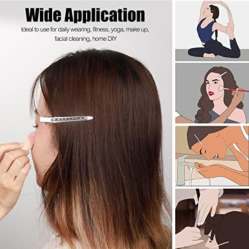 YGDZ Duck Billed Clips, 30pcs 3.5 Inch Metal Alligator Curl Hair Clips with Holes for Styling, Coloring, Thick Hair Rollers, Salon Use, Silver - Image 7